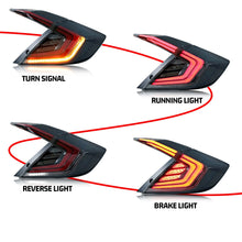 Load image into Gallery viewer, inginuity time LED Tail Lights for Honda Civic 10Th Gen 2016-2021 DRL Start Up Animation Rear Lamp Assembly