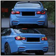 Load image into Gallery viewer, inginuity time GTS Style OLED Tail Lights For BMW 3 Series M3 F30 F35 F80 2012-2018 Start Up Animations Rear Lamps