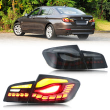 Cargar imagen en el visor de la galería, inginuity time LED GTS Tail Lights for BMW 5 Series F10 F18 2011-2017 Start Up Animation Sequential Turn Signal Accessary