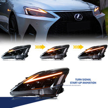 Load image into Gallery viewer, inginuity time LED RGB Headlights for Lexus IS250 IS350 2006-2012 Animation Front Lamps