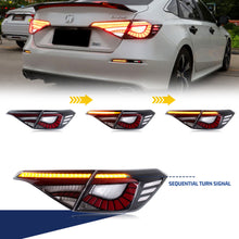 Load image into Gallery viewer, inginuity time LED Tail Lights for Honda Civic 2022-2026 11Th GEN Sedan Rear Lamps With Start-up Animation Sequential Signal Taillights Accessary