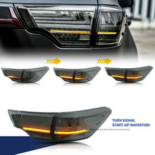 Cargar imagen en el visor de la galería, inginuity time LED Lexus Tail Lights for Toyota Highlander 2014-2018 Start up Animation Sequential Indicator Rear Lamps Assembly