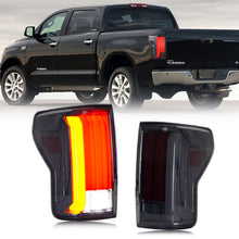 Load image into Gallery viewer, inginuity time LED Tail Lights For Toyota Tundra 2007-2013 Sequential Smoked Start-up Animation Rear Lamps