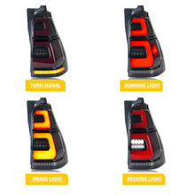 Load image into Gallery viewer, inginuity time LED Tail Lights for Toyota 4Runner 4th GEN 2003-2009 Sequential Start-up Animation Rear Lamp

