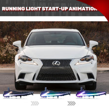 Load image into Gallery viewer, inginuity time LED RGB Daytime Running Light for Lexus IS250 IS350 IS200t IS300 2014-2020 DRL APP Control