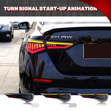 Load image into Gallery viewer, inginuity time LED Tail Lights For Nissan Sentra 2020 2021 2022 2023 Smoked Rear Lamps Start-up Animation Assembly