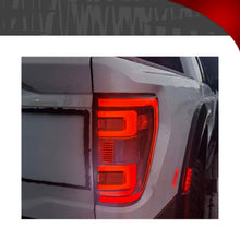 Load image into Gallery viewer, inginuity time LED Smoke Tail Lights for Ford F-150 F150 XLT 2021 2022 2023 Sequential Rear Lamps