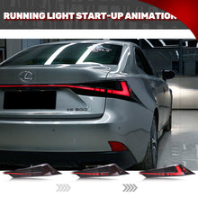 Load image into Gallery viewer, inginuity time LED Tail Lights with Trunk Lamp for Lexus 2014 2015 IS250 2016 2017 IS200t 2016-2020 IS300 2014-2020 IS350 Start Up Animation Sequential Facelift Lamps