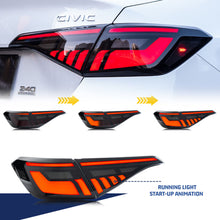 Load image into Gallery viewer, inginuity time LED Sequential Tail Lights for Honda Civic 11th Gen 2022 2023 V2 Rear Lamps