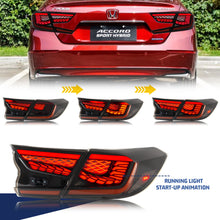 Load image into Gallery viewer, inginuity time LED Tail Lights for Honda Accord 10th Gen 2018-2022 Start-up Animation Sequential Rear Lamps