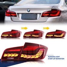 Load image into Gallery viewer, inginuity time LED GTS Tail Lights for BMW Series 5 F10 F18 2011-2017 Start Up Animation Sequential Indicator Rear Lamp Assembly