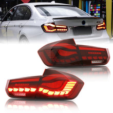 Load image into Gallery viewer, inginuity time GTS Style OLED Tail Lights For BMW 3 Series M3 F30 F35 F80 2012-2018 Start Up Animations Rear Lamps