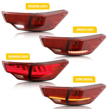 Cargar imagen en el visor de la galería, inginuity time LED Lexus Tail Lights for Toyota Highlander 2014-2018 Start up Animation Sequential Indicator Rear Lamps Assembly