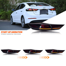 Load image into Gallery viewer, inginuity time LED Sequential Tail Lights for Hyundai Elantra 2017 2018 Start Up Animation Rear Lamp Assembly