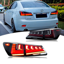 Load image into Gallery viewer, inginuity time V2 Tail Lights for Lexus IS250 IS350 ISF 2006-2013 Start-up Animation Sequential Indicator Rear Lamps