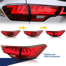 Cargar imagen en el visor de la galería, inginuity time LED Lexus Tail Lights for Toyota Highlander 2014-2018 Start up Animation Sequential Indicator Rear Lamps Assembly