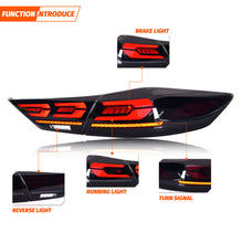 Load image into Gallery viewer, inginuity time LED Sequential Tail Lights for Hyundai Elantra 2017 2018 Start Up Animation Rear Lamp Assembly