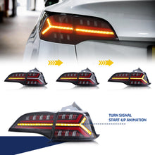 Cargar imagen en el visor de la galería, inginuity time LED Fishbone Sequential Tail Lights for Tesla Model 3 Model Y 2017-2022 Start Up Animation Rear Lamps