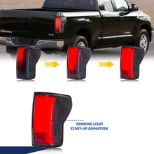 Load image into Gallery viewer, inginuity time LED Tail Lights For Toyota Tundra 2007-2013 Sequential Smoked Start-up Animation Rear Lamps