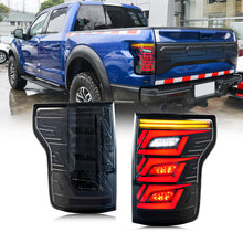 Load image into Gallery viewer, inginuity time Mercedes Benz Tail Lights for Ford F150 F-150 Raptor 2015 2016 2017 2018 2019 2020 Start-up Animation Sequential Indicator Rear Lamps Assembly