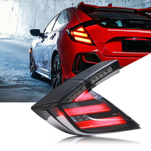 Load image into Gallery viewer, inginuity time LED Tail Lights for Honda Civic 10Th Gen 2016-2021 Type R Hatchback DRL Start Up Animation Rear Lamp Assembly