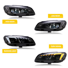 Load image into Gallery viewer, inginuity time LED Audi Headlights for VW Volkswagen Passat B7 2012-2015 Front Lamp Assembly Start Up Animation Sequential Indicator