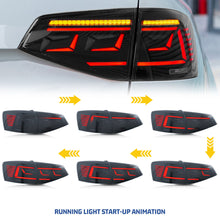 Load image into Gallery viewer, inginuity time LED Tail Lights for VW Volkswagen Jetta 2015 2016 2017 2018 Start Up Animation Sequential Indicator Rear Lamp Assembly