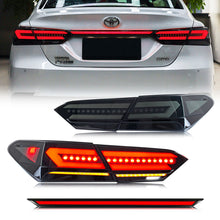 Cargar imagen en el visor de la galería, inginuity time LED Audi Tail Lights & Trunk Lamp for Toyota 8th GEN Camry 2018-2023 SE LE TRD Start-up Animation Sequential Indicator Rear Lamps