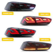 画像をギャラリービューアに読み込む, inginuity time LED テールライト 三菱 ランサー & EVO X 2008-2017 スタートアップ アニメーション シーケンシャル リアランプ