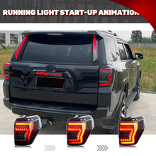 Load image into Gallery viewer, inginuity time LED Tail Lights for Toyota 4Runner 5th GEN 2010-2023 Start-up Animation Sequential Rear Lamps Assembly