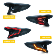 Load image into Gallery viewer, inginuity time LED Tail Lights for Toyota C-HR 2018 2019 2020 2021 2022 Start-Up Animation Blackout Rear Lamp Assembly