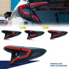Load image into Gallery viewer, inginuity time LED Tail Lights for Toyota C-HR 2018 2019 2020 2021 2022 Start-Up Animation Blackout Rear Lamp Assembly