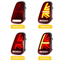 Cargar imagen en el visor de la galería, inginuity time LED Tail Lights for BWM Mini Cooper R50 R52 R53 2001-2006 Sequential Rear Lamps