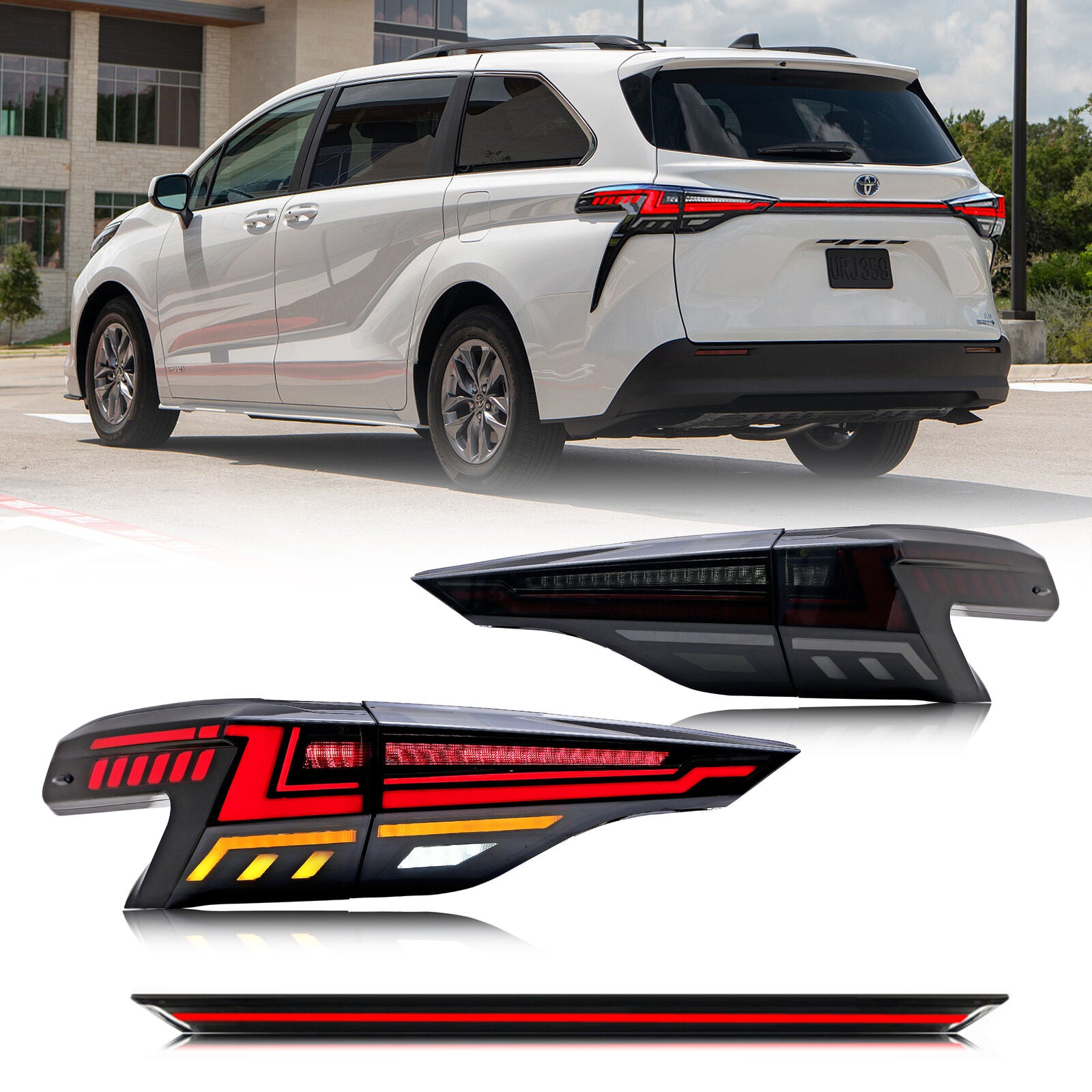How to install LED Upgrade Tail Lights on a Toyota Sienna – Inginuity Time