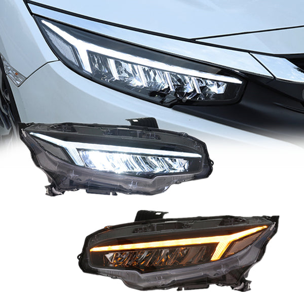 How to install a aftermarket headlights on a civic 10th gen