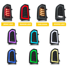 Load image into Gallery viewer, inginuity time LED RGB Tail Lights for Chrysler 300 300C 300S 2015-2023 Hemi Touring Sedan Start-up Animation Sequential Turn Signal APP Control Rear Lamps Assembly
