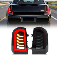 Load image into Gallery viewer, inginuity time LED Tail Lights for Chrysler 300 300C 300S 2015-2025 Start-up Animation Sequential Turn Signal Rear Lamps Assembly
