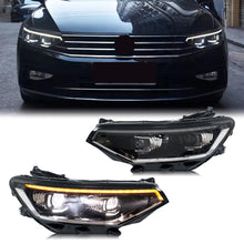 Load image into Gallery viewer, inginuity time LED Headlights for Volkswagen VW Passat B8 B8.5 2019-2023 Sequential Turn Signal Projector Front Lamps Assembly
