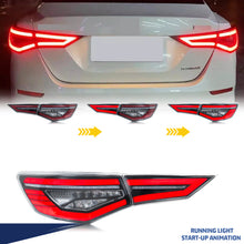 Load image into Gallery viewer, inginuity time LED Clear Tail Lights for Nissan Sentra B18 2020-2026 SR SV Start-up Animation Sequential Turn Signal Rear Lamps Assembly
