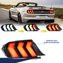 Cargar imagen en el visor de la galería, inginuity time LED 2023+ Tail Lights for Ford Mustang 2015-2022 6th GEN 5 Modes Start-up Animation Sequential Signal Rear Lamps Assembly
