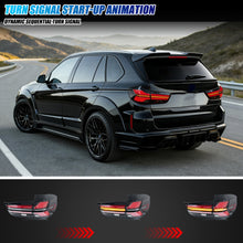 Load image into Gallery viewer, inginuity time LED Tail Lights for BMW X5 F15 2014-2018 Start-up Animation Sequential Turn Signal G05 Rear Lamps Assembly
