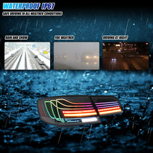 Load image into Gallery viewer, inginuity time RGB LED CSL Tail Lights for BMW 3-Series E92 328i 335i M3 S65 N52/54/55 2006-2013 Coupe Start-up Animation Sequential Turn Signal Colorful Rear Lamps Assembly

