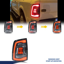 Load image into Gallery viewer, inginuity time LED Tail Lights for Ram 1500 2019-2024 5th Gen Sequential Turn Signal Start-up Animation Clear Rear Lamps Assembly
