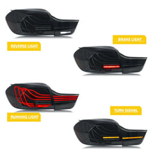 Cargar imagen en el visor de la galería, inginuity time LED CSL Tail Lights for BMW 4-Series M4 F32 F82 F36 2014-2020 Coupe Start-up Animation Sequential Turn Signal Black Laser Rear Lamps Assembly
