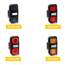 Load image into Gallery viewer, inginuity time LED Raptor Tail Lights for Ford Bronco 2021-2026 Start-up Animation Sequential Turn Signal Rear Lamps Assembly
