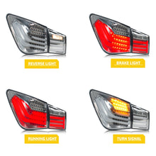 Cargar imagen en el visor de la galería, inginuity time LED Tail Lights for Chevrolet Cruze Chevy 2010-2015 Start-up Animation Sequential Turn Signal BMW Design Rear Lamps Assembly
