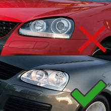 Load image into Gallery viewer, inginuity time LED GTI Headlights for Volkswagen VW Golf 5 MK5 V Rabbit Jetta 2006-2010 White/Golden DRL Projector Sequential Turn Signal Front Lamps Assembly
