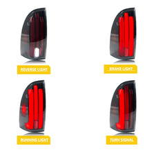 Load image into Gallery viewer, inginuity time LED Tail Lights for Toyota Tacoma 2005-2015 SR5 TRD Start-up Animation Sequential Turn Signal Rear Lamps Assembly
