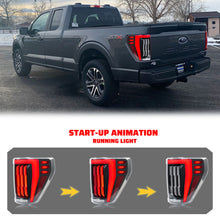 Cargar imagen en el visor de la galería, inginuity time LED Tail Lights for Ford F150 2021 2022 2023 XL STX Start up Animation Rear Lamps Assembly
