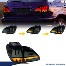 Load image into Gallery viewer, inginuity time LED Tail Lights for Lexus RX300 1999-2003 Start-up Animation Sequential Turn Signal Rear Lamps Assembly
